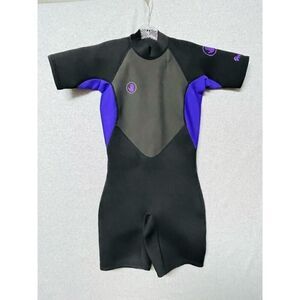 BODY GLOVE Women's Spring Suit Pro 3 Size L 9/10 (130-140lb) Black Purple